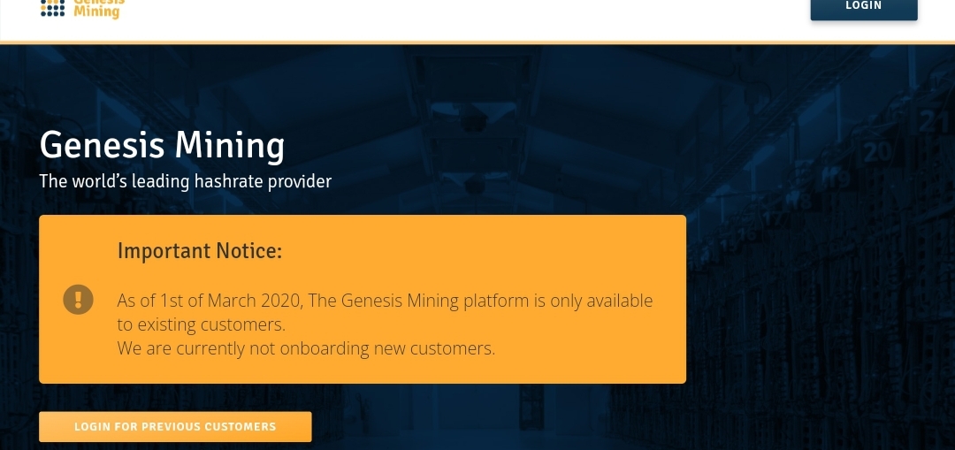 Genesis mining 