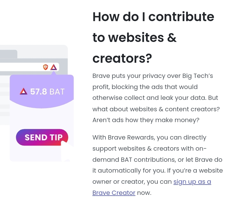 How to earn money from Brave Browser airdrop Basic Attention Token (BAT) 