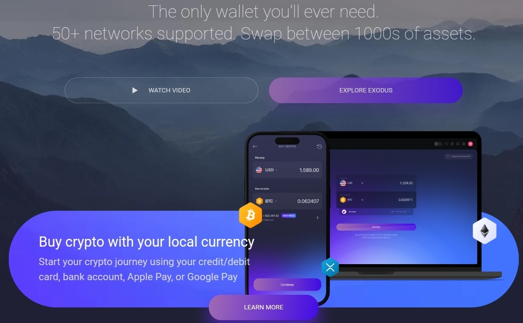 Exodus wallet