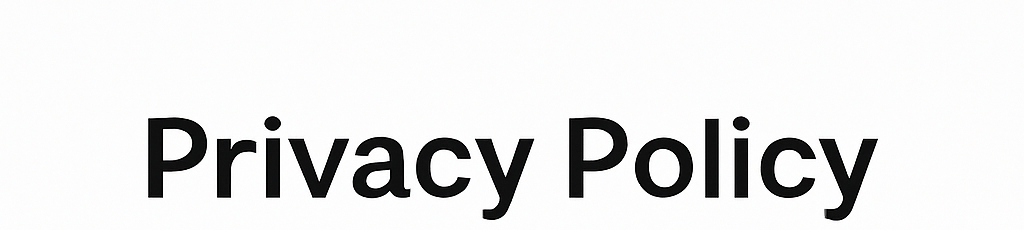 privacy policy