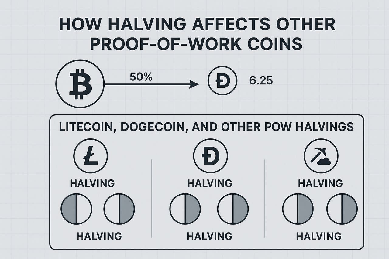 How Halving Affects Other Proof-of-Work Coins